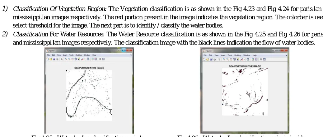 Fig 4.26 : Water bodies classification mississippi.lan . 