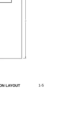 Figure 1-1  INSTALLATION LAYOUT