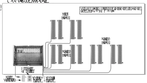 Figure 1-2: 8 Slot Cabinet Installation Layout