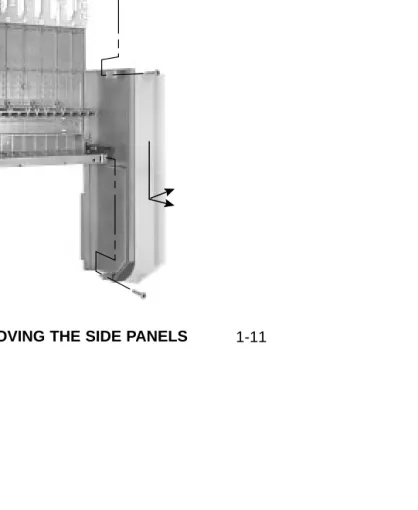 Figure 1-8  REMOVING THE SIDE PANELS