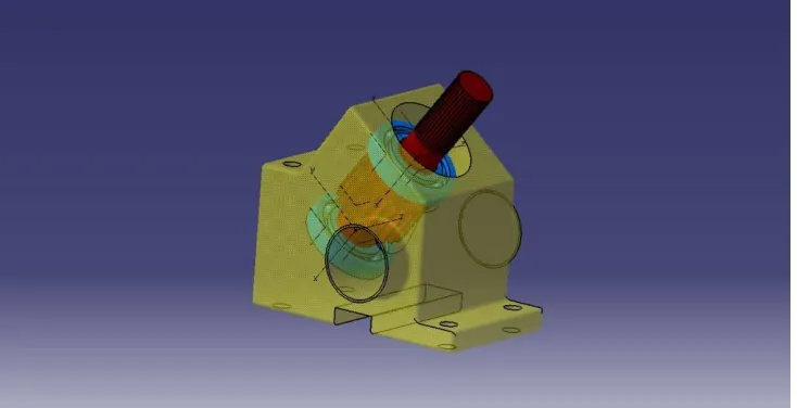 Fig 5.4: Draft for Pinion Gear 