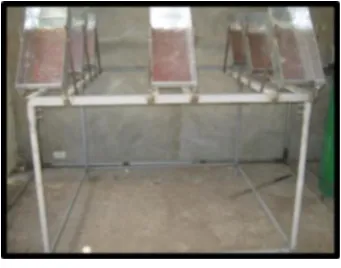Figure 2. Soil test boxes 