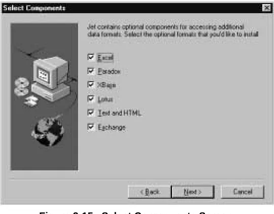 Figure 2-16   DAO Setup Screen