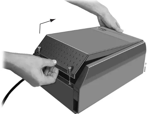Figure 6: Removing the DS2000 CPU