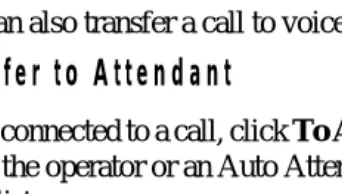 Figure 11.Transfer to Auto Attendant