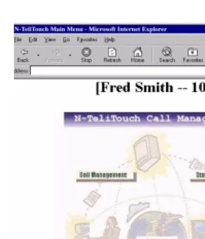 Figure 2.N-TeliTouch Main Menu