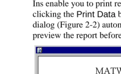 Figure 2-2 Print Preview Dialog