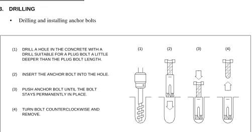 Figure 002-3  Instruction for Anchor Bolt