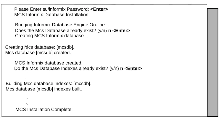 Figure 2-4   Informix Setup