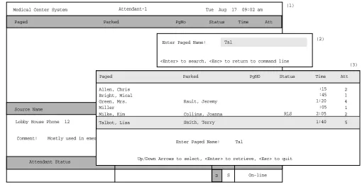 Figure 4-9   Parked Call Retrieval