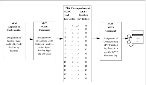 Figure 4-1   OAI Function Key Assignment