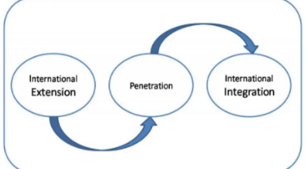 Figure 4: Innovation Based Model Source: Johansson and Mattson, 1988. 
