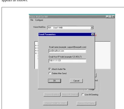 FIGURE 4-8. Email Notiﬁcation for Voice Mail