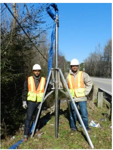 Figure 4.3: The ISEEP Device during Field Testing (Kayser, 2014) 