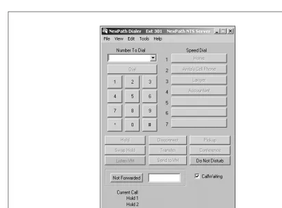 FIGURE 4-4. NexDialTM Network Dialer Application.