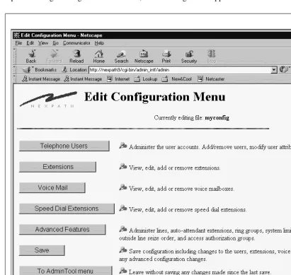 FIGURE 4-3: Edit Configuration in AdminToolTM