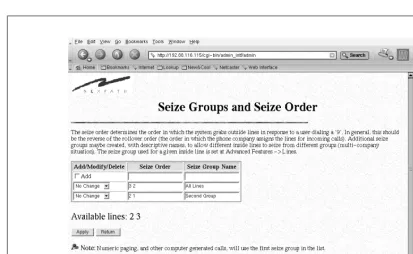 FIGURE 4-17: Seize Groups and Seize Order