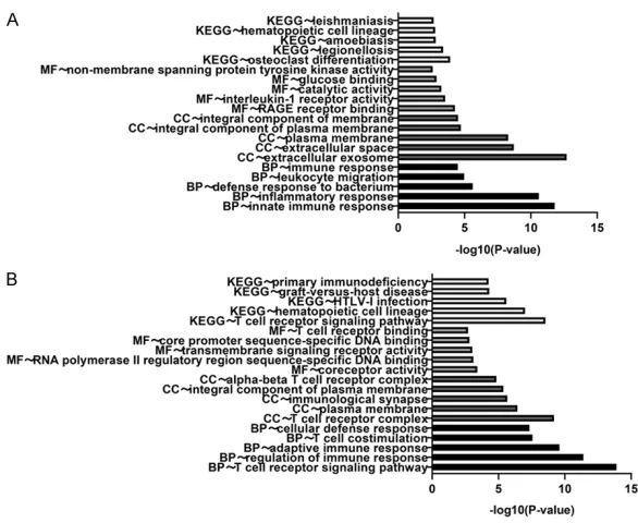Table 2. Top 20 enriched pathways of the differentially expressed genes