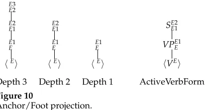 Figure 10Anchor/Foot projection.