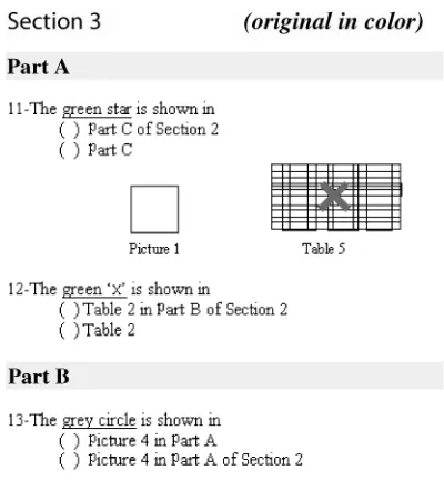 Figure 3Fragment of the document used in the experiment.
