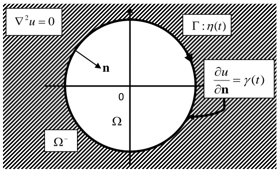 Figure 3.1: The exterior Neumann Problem 