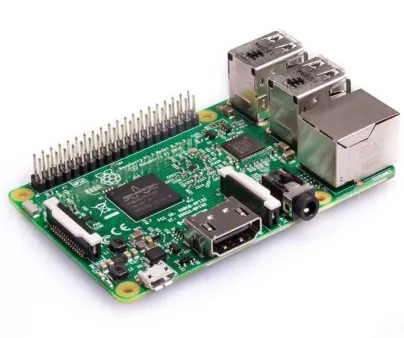 Figure 2.7: Raspberry Pi 3 Model B 