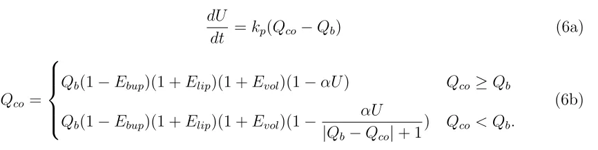 Table 1: Candidate Parameters for Estimation in Individual Rat Response to ILE Infusion