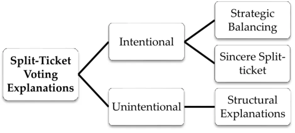 Figure 1. Split-Ticket Voting Explanations 