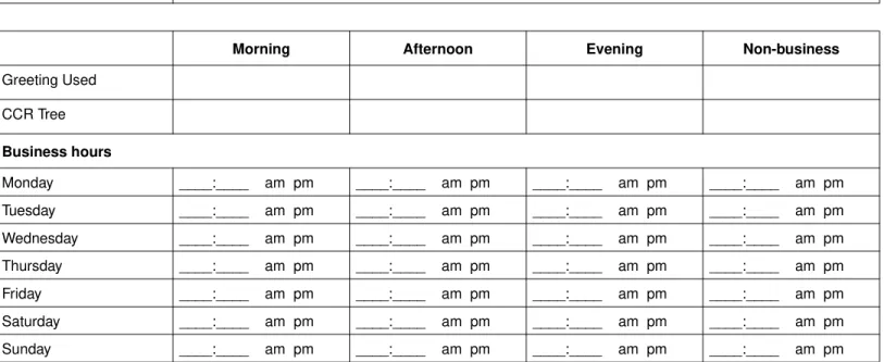 Table options