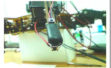 Fig. 2. Push button attached to the leg. 