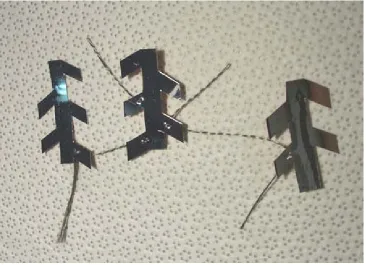 Figure 5. Sewing Diagram for active woven circuits 