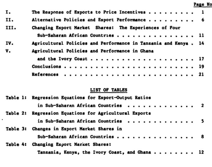 TABLE OF  CONTENTS