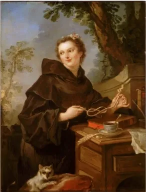 Figure 9: Portrait of Louise-Anne de Bourbon-Condé (1695-1758), Mademoiselle de 