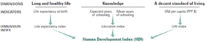Figure 1: Human development index (HDI). 