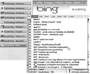 Fig. 2. An example from the designs of learning material for deaf people   