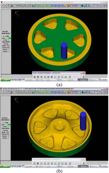 Fig. 6. Designing process using Unigraphics NX2 software 