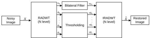 Fig. 3.  Proposed RADWT based method 