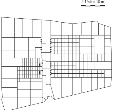Fig. 8.Santiago II grounding system: 3D visualizations of the potentialdistributions on the earth surface for the uniform (up), and the two-layer(down) soil models.