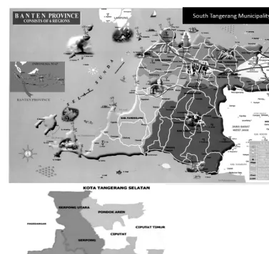 Figure 1. South Tangerang Municipality Map