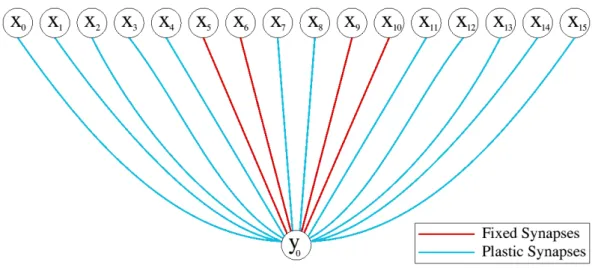 Figure 3.6: The illustrative DPC neural network given by Hosoya et al. [63].
