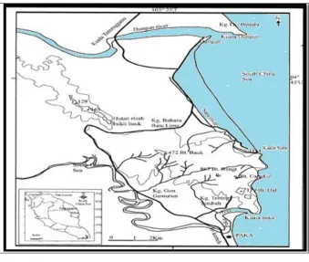 Figure 1.0  Location of the Dungun District   
