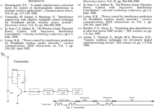 Fig. 1. Transmitter 