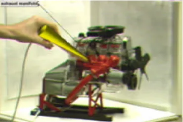 Figure 7.14    Annotation on engine model (Rose 1995) 