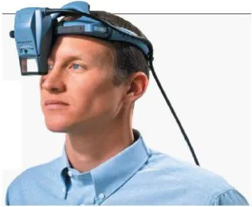 Figure 7.6   Virtual Retinal System HMD (Silva, Oliveira & Giraldi 2003) 