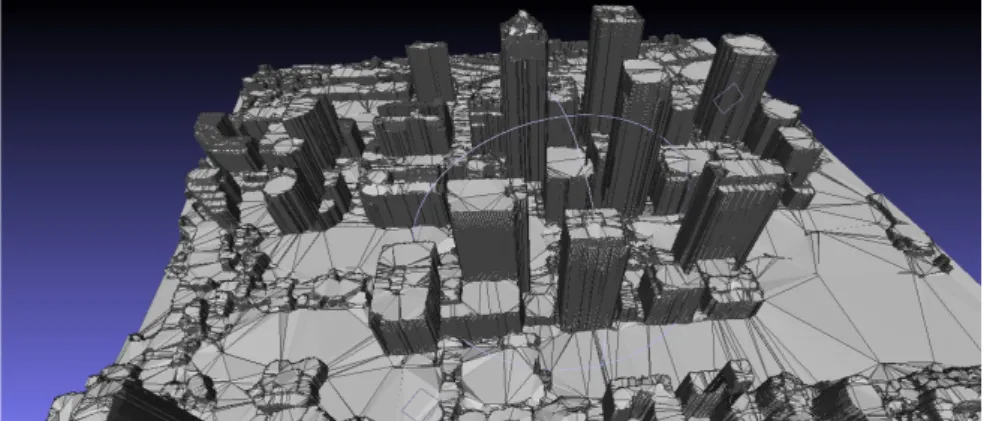 Figure 1.2 gives an overview of remote sensing based surface reconstruction and some exemplary applications