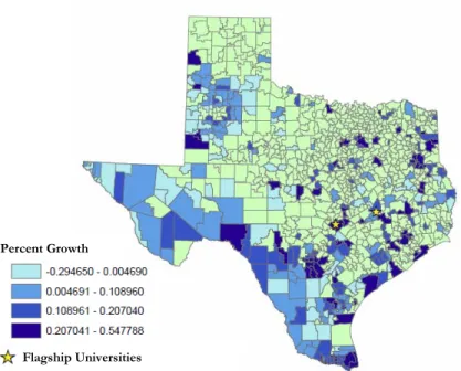 Figure 7: Bottom Two Quintiles of School District Quality  –