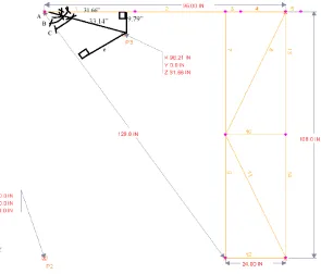 Figure 3: Plan view of the Stairway Math Model 