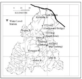 Figure 1.1: Location of Galas River  