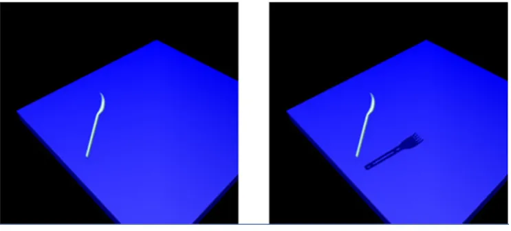Figure 1.3: Comparison between a scene without shadows and with shadows to realisedistance and size of objects