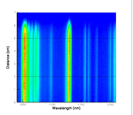 Figure 5.3: Example of EAST Spectroscopy with Annotated Spatial-Averaging Region